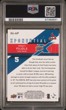 Load image into Gallery viewer, Albert Pujols 2008 Upper Deck X Xponential 4 #X4-AP PSA 9
