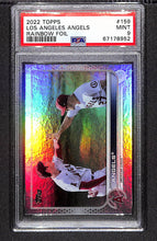 Load image into Gallery viewer, Los Angeles Angels 2022 Topps Rainbow Foil #159 PSA 9