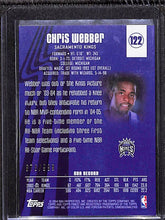 Load image into Gallery viewer, Chris Webber 2003-04 Finest #122 #/999