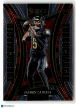 Load image into Gallery viewer, Jayden Daniels 2024 Panini Select Turbocharged #12