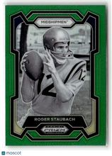 Load image into Gallery viewer, Roger Staubach 2024 Panini Prizm Draft Picks Green #32