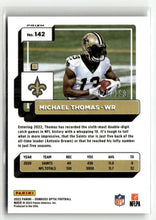 Load image into Gallery viewer, Michael Thomas 2022 Donruss Optic Orange #142 #/199