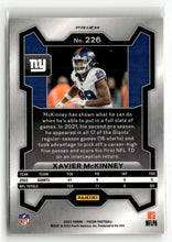 Load image into Gallery viewer, Xavier McKinney 2023 Panini Prizm Red White and Blue #226