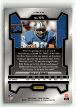 Load image into Gallery viewer, Billy Sims 2023 Panini Prizm Green Wave #95