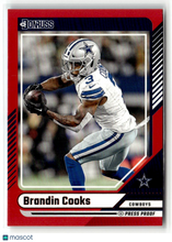 Load image into Gallery viewer, Brandin Cooks 2024 Donruss Press Proof Red #297
