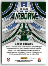 Load image into Gallery viewer, Aaron Rodgers 2024 Panini Rookies & Stars Airborne Silver #A-ARS