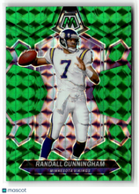 Load image into Gallery viewer, Randall Cunningham 2024 Panini Mosaic Mosaic Green #241