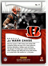 Load image into Gallery viewer, Ja’Marr Chase 2024 Panini Emerald Trophy Collection #17