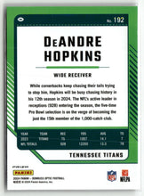 Load image into Gallery viewer, DeAndre Hopkins 2024 Donruss Optic Holo #192