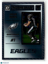 Load image into Gallery viewer, Jalen Hurts 2023 Donruss Optic Passing Grade #PG-JH