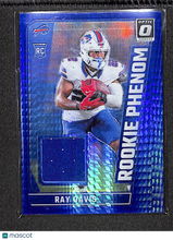 Load image into Gallery viewer, Ray Davis 2024 Donruss Optic Rookie Phenoms Blue Hyper #RPB-RDS