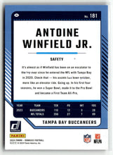 Load image into Gallery viewer, Antoine Winfield Jr. 2024 Donruss Press Proof Purple #181