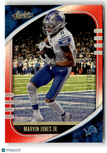 Load image into Gallery viewer, Marvin Jones Jr. 2020 Panini Absolute Spectrum Red #9 #/100