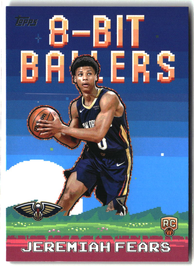Jeremiah Fears 2025-26 Topps 8-Bit Ballers #8B-37