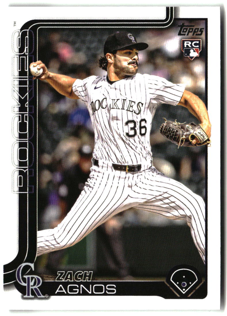 Zach Agnos 2025 Topps Update #US31