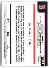 Load image into Gallery viewer, Kristian Campbell 2025 Topps Update #US129