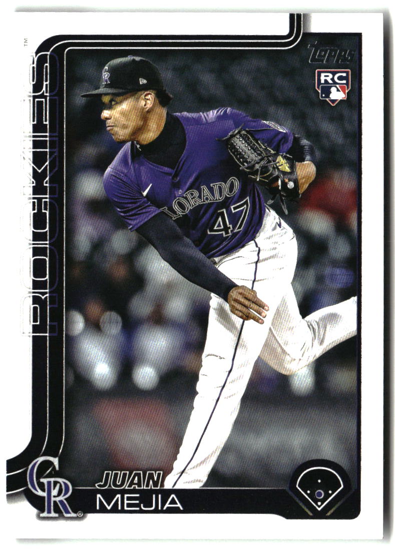 Juan Mejia 2025 Topps Update #US285