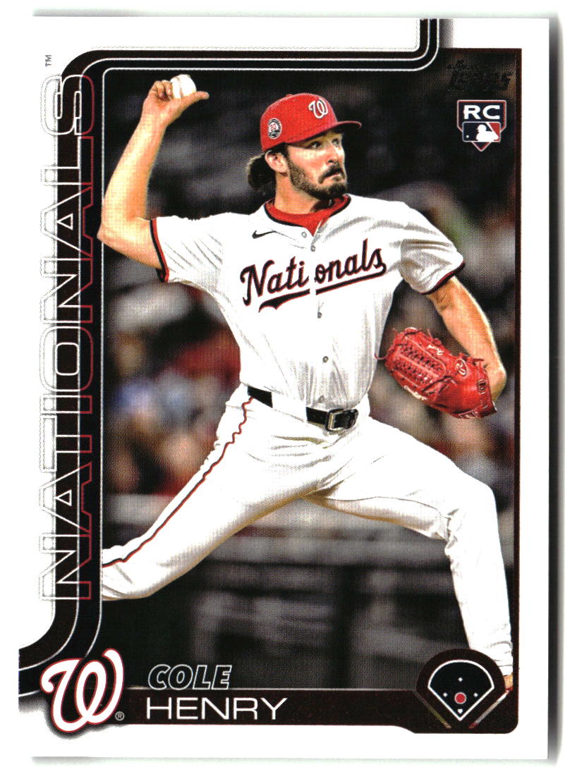 Cole Henry 2025 Topps Update #US186