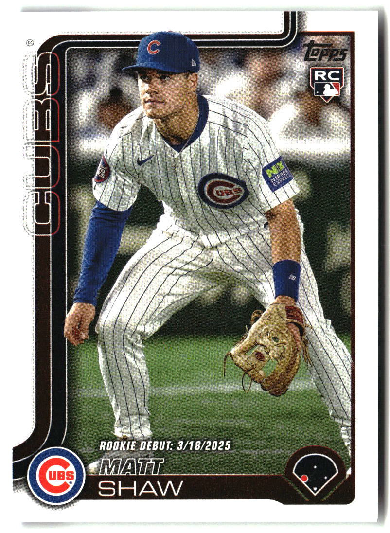 Matt Shaw 2025 Topps Update #US345