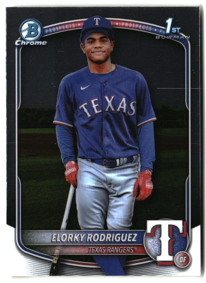 Elorky Rodriguez 2025 Bowman Chrome Prospects #BCP-186
