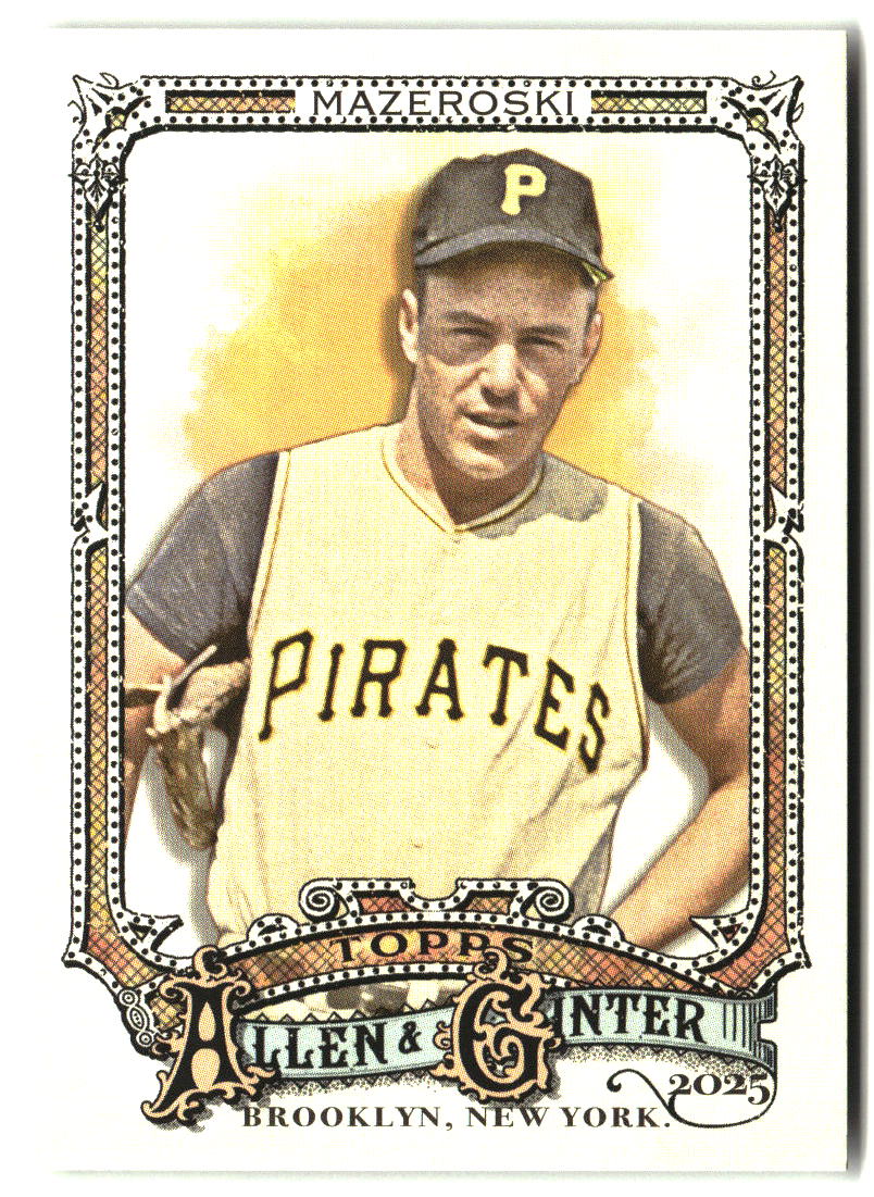 Bill Mazeroski 2025 Topps Allen & Ginter #326