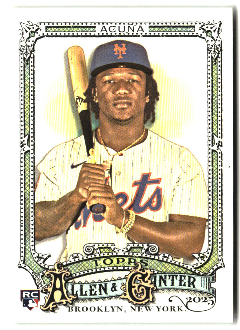 Luisangel Acuña 2025 Topps Allen & Ginter #107
