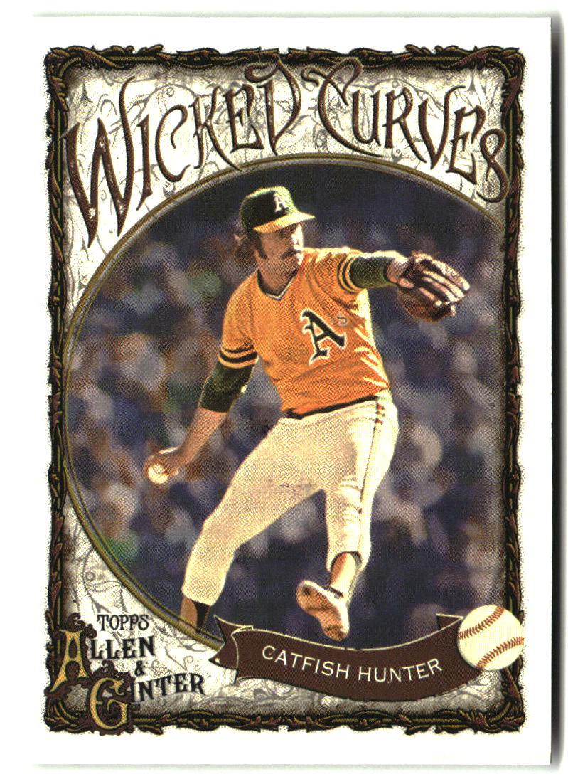 Catfish Hunter 2025 Topps Allen & Ginter Wicked Curves #WC-30