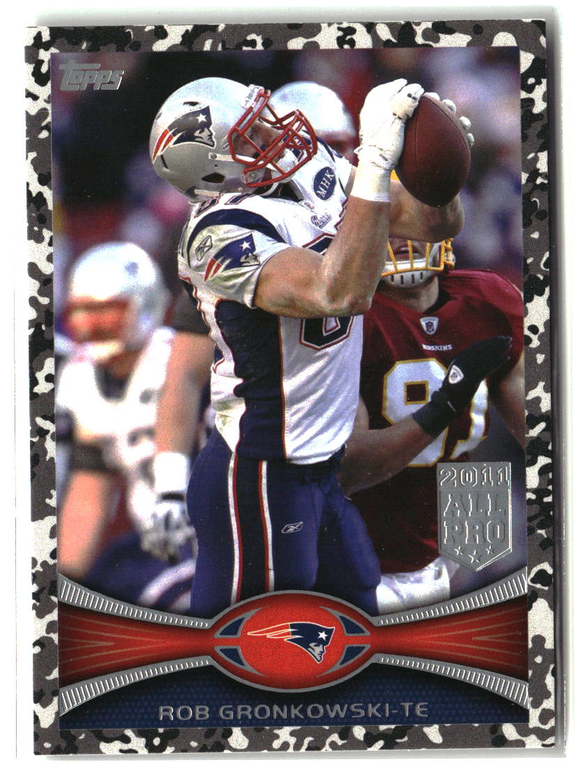 Rob Gronkowski 2012 Topps Camo #70 #/399