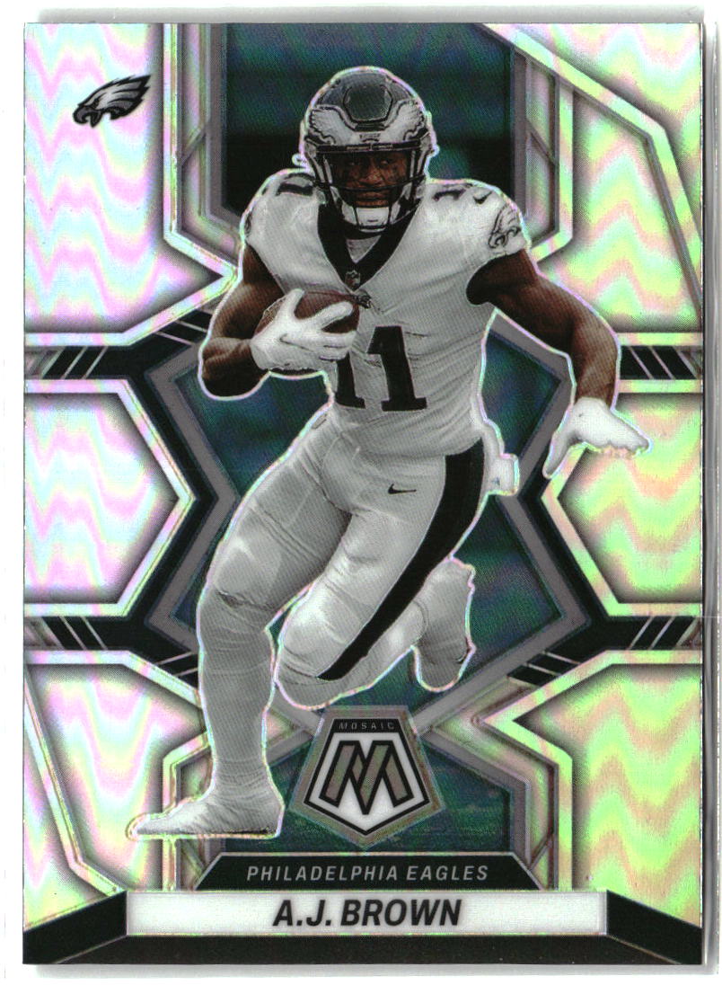 A.J. Brown 2022 Panini Mosaic Silver #191
