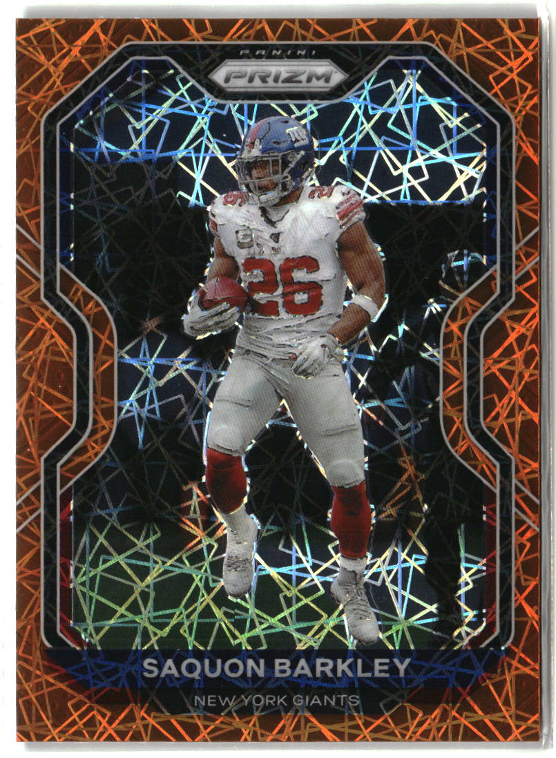 Saquon Barkley 2020 Panini Prizm Prizm Lazer #160