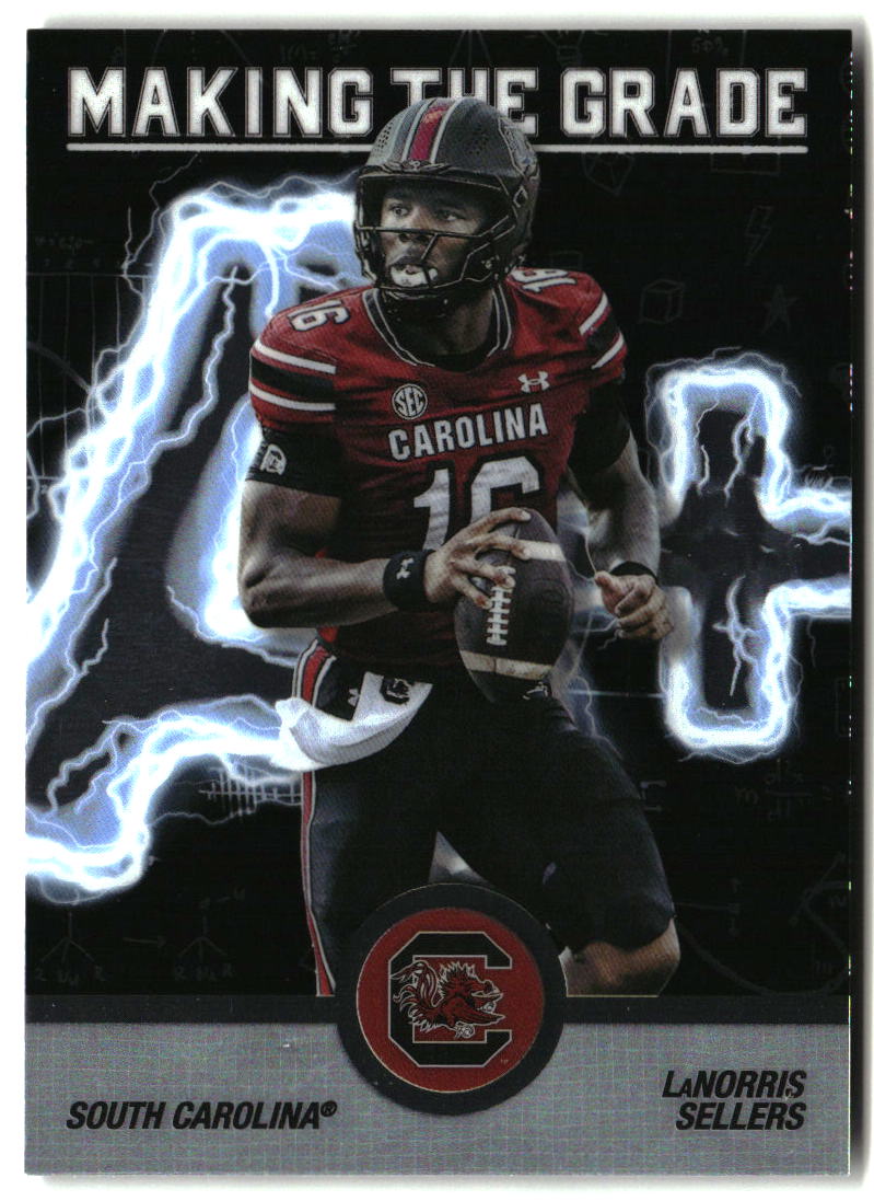 LaNorris Sellers 2025 Bowman University Best Making The Grade #MG-3