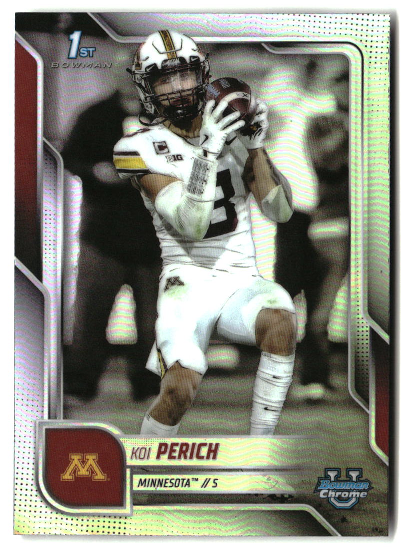 Koi Perich 2025 Bowman University Chrome Refractor #116