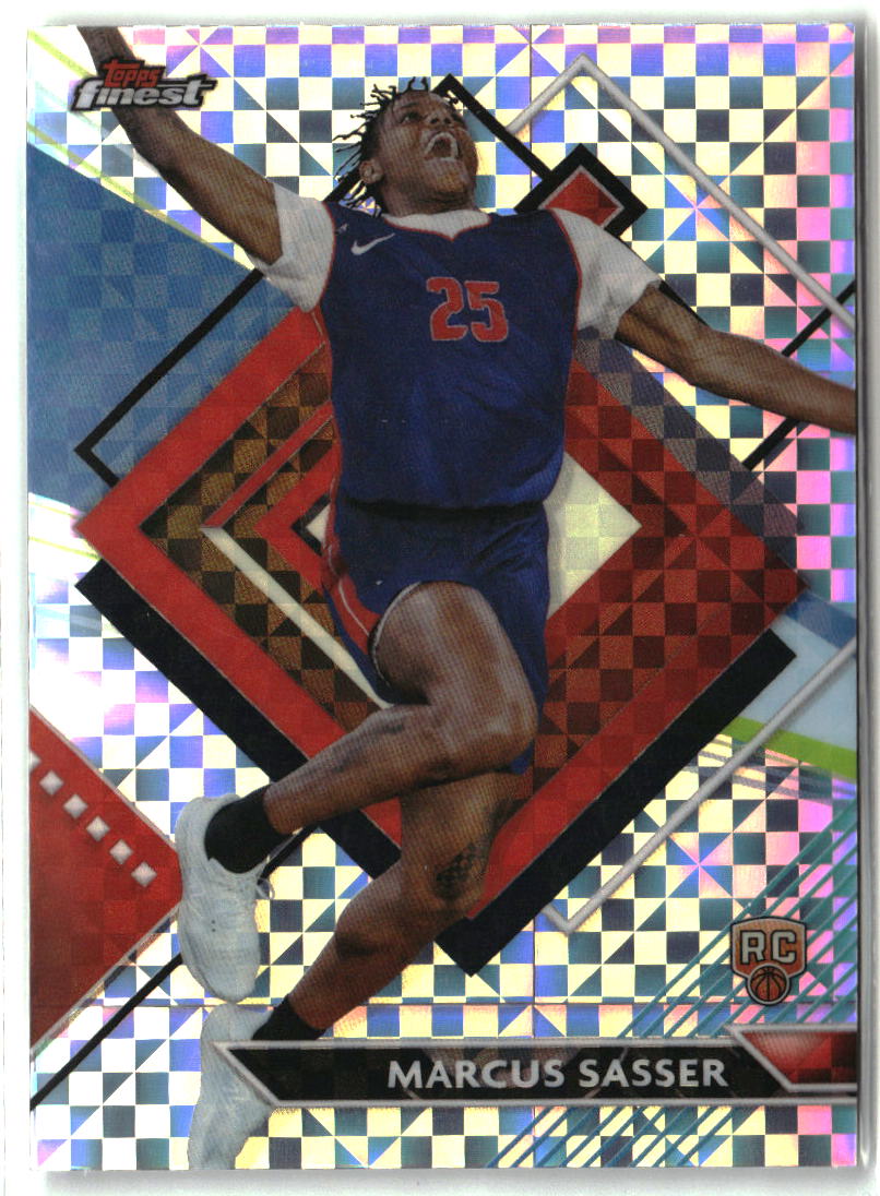 Marcus Sasser 2023-24 Finest Checkerboard Refractors #290