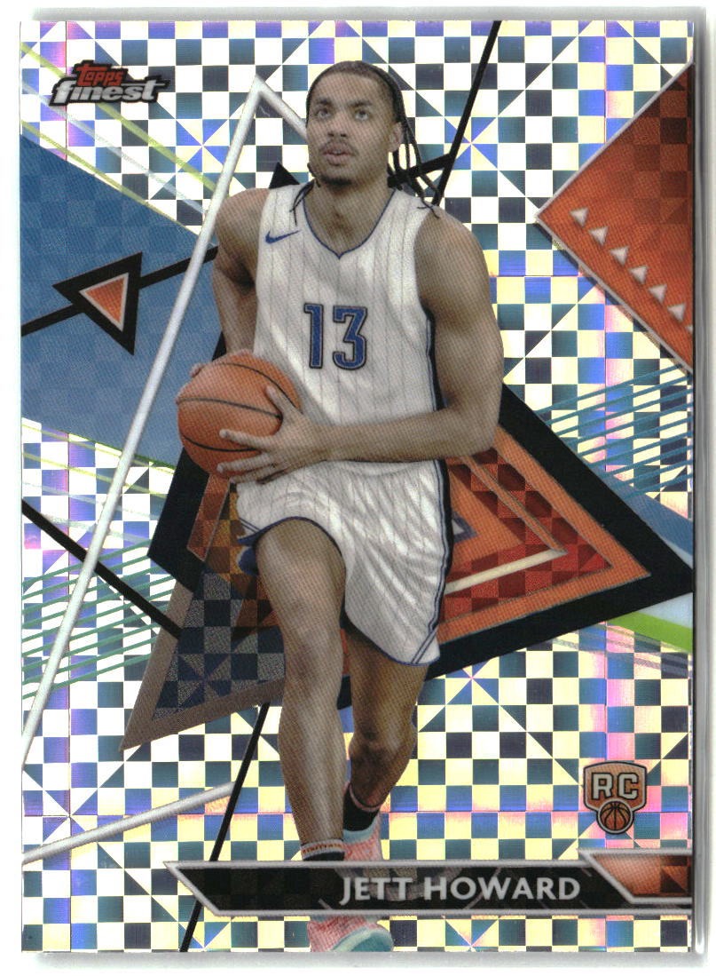 Jett Howard 2023-24 Finest Checkerboard Refractors #183