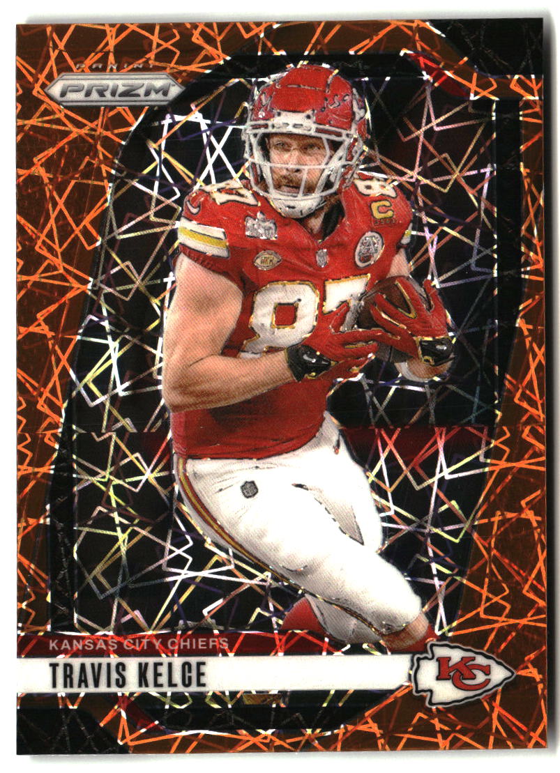 Travis Kelce 2024 Panini Prizm Lazer #140