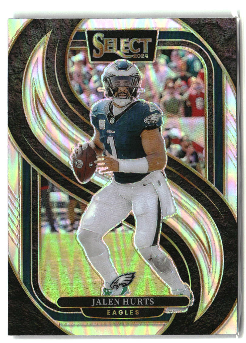 Jalen Hurts 2024 Panini Select Silver Prizm #165