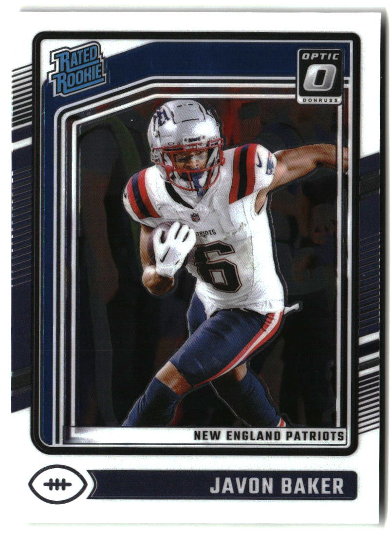 Javon Baker 2024 Donruss Optic #245