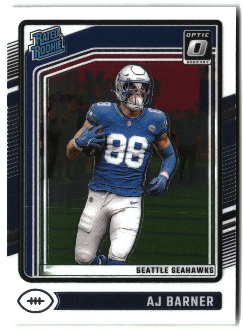 AJ Barner 2024 Donruss Optic #204