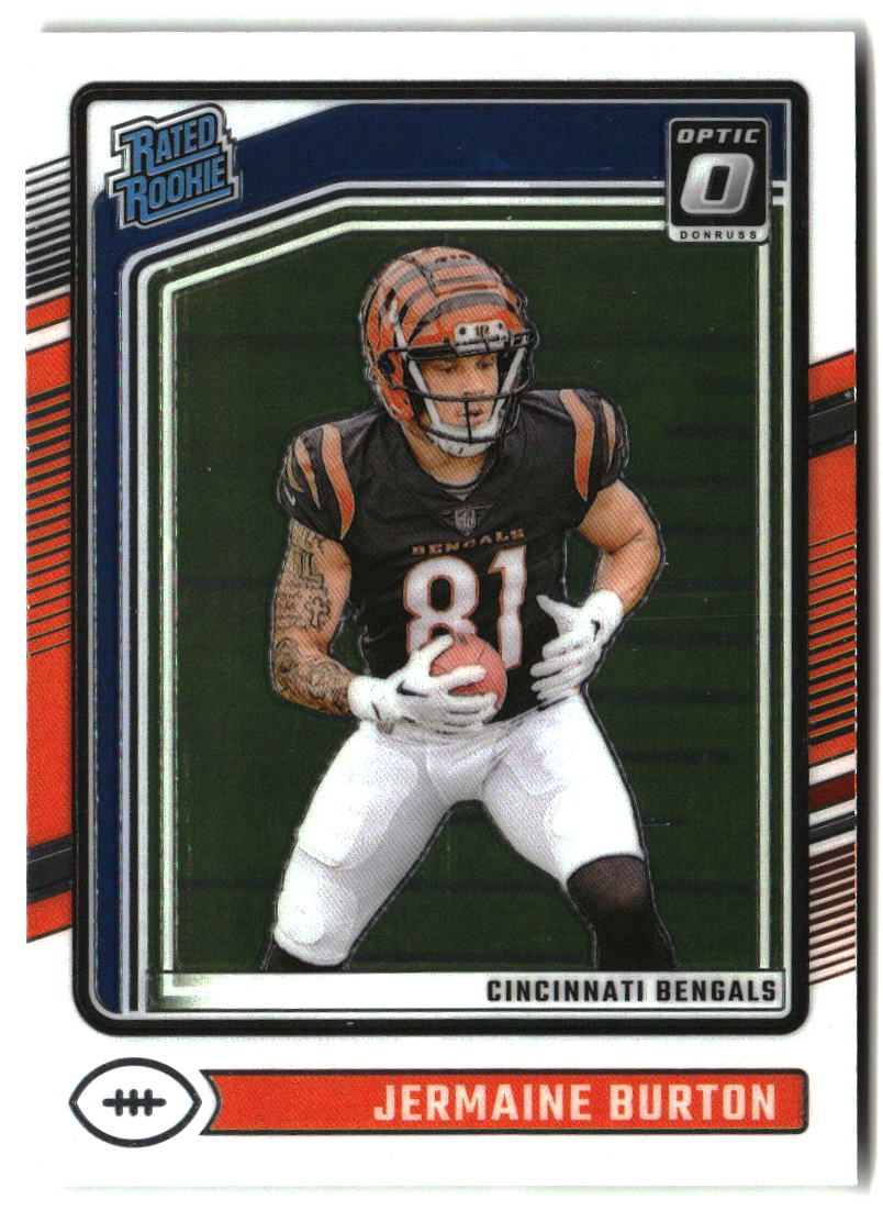 Jermaine Burton 2024 Donruss Optic #251