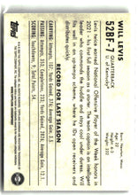 Load image into Gallery viewer, Will Levis 2022 Bowman University Chrome 1952 Bowman #52BF-7