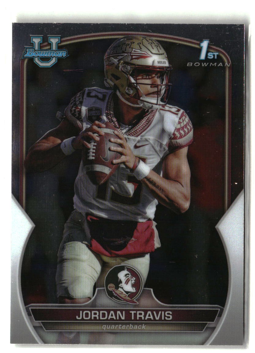 Jordan Travis 2022 Bowman University Chrome #31