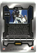 Load image into Gallery viewer, Devon Witherspoon 2023 Panini Prizm Green Wave #389