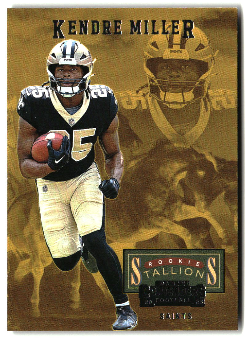 Kendre Miller 2023 Panini Contenders Rookie Stallions #15