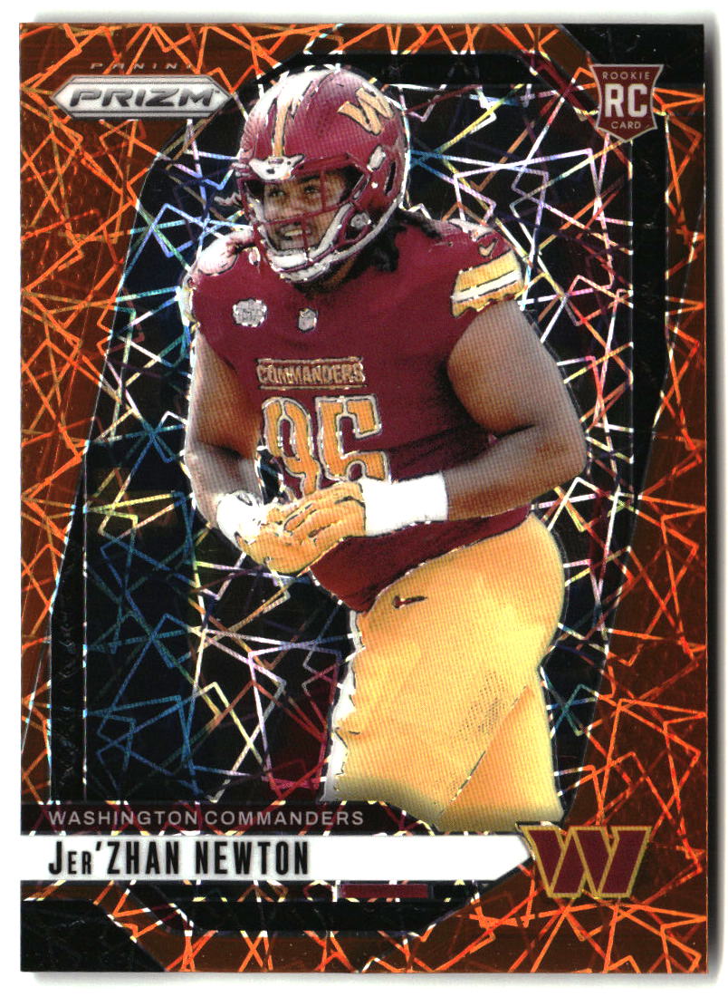 Jer'Zhan Newton 2024 Panini Prizm Lazer #351