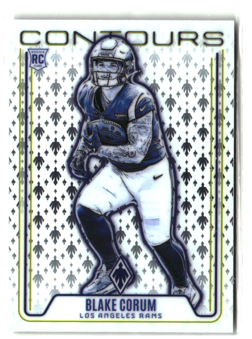 Blake Corum 2024 Panini Phoenix - Contours #CON-BCM