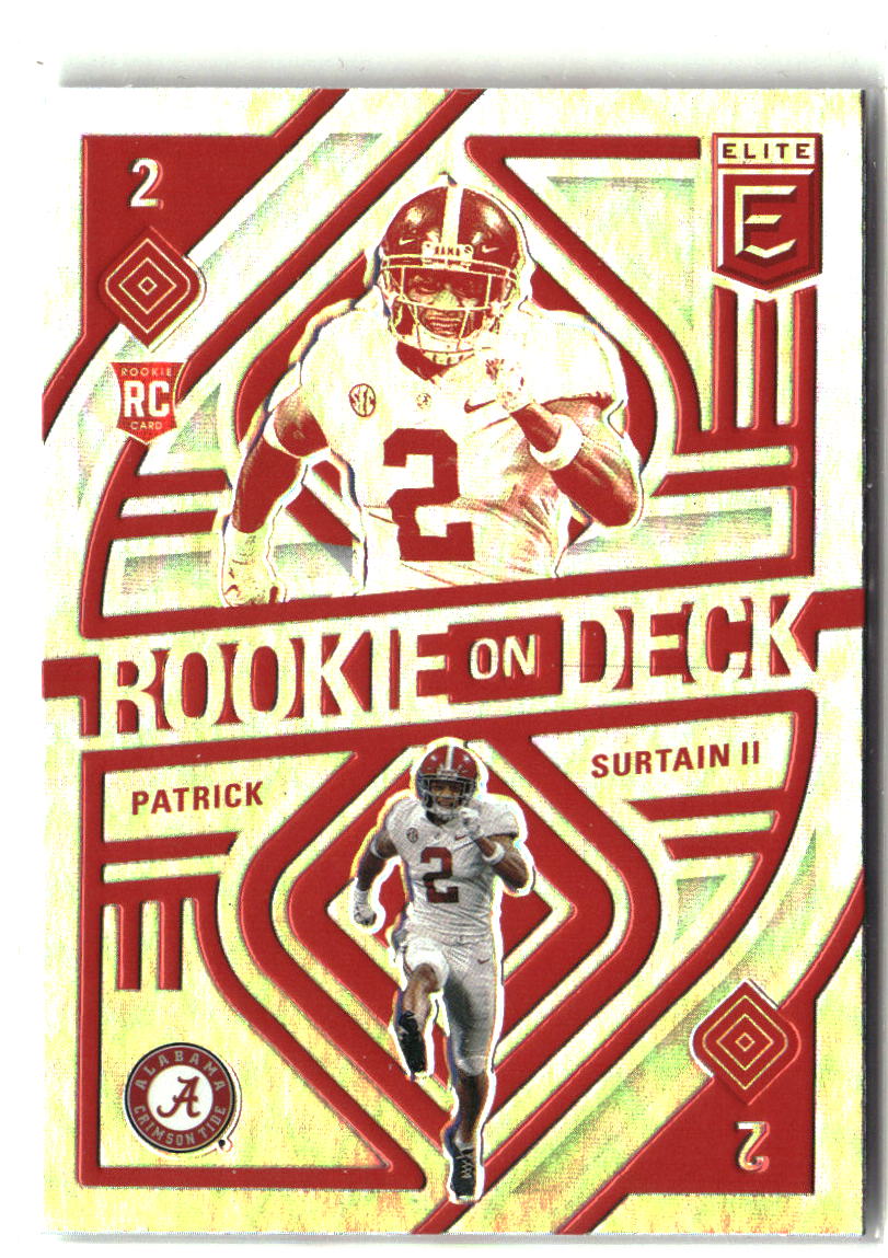 Patrick Surtain II 2021 Donruss Elite Rookie on Deck #RD17