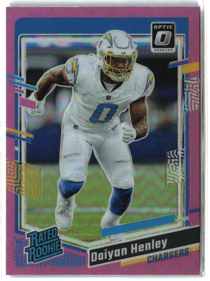 Daiyan Henley 2023 Donruss Optic Pink #263