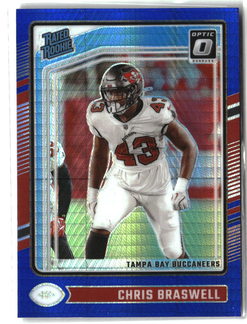 Chris Braswell 2024 Donruss Optic Blue Hyper #220