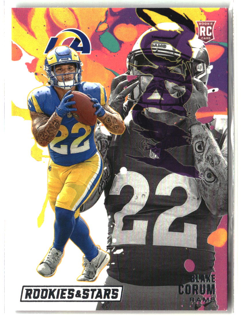Blake Corum 2024 Panini Rookies & Stars Rookie Exclusive #RE-BCM