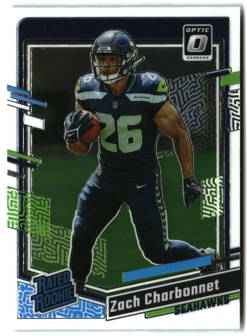 Zach Charbonnet 2023 Donruss Optic #294